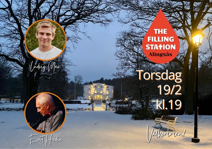 19/2 19:00 Välkommen till Filling Station med Ludvig Max.
