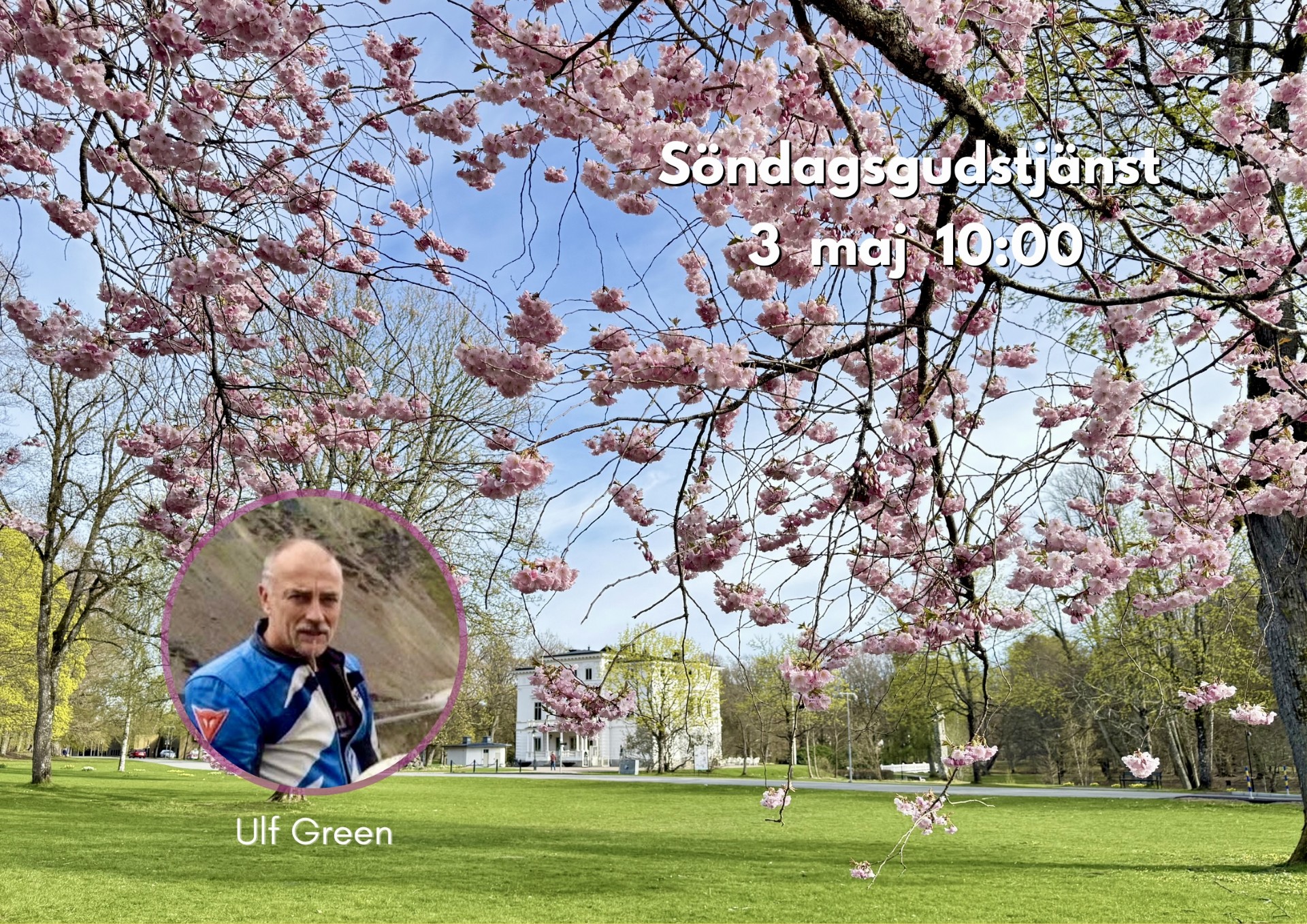 3/5 10:00 Välkommen till en gudstjänst med Ulf Green.
