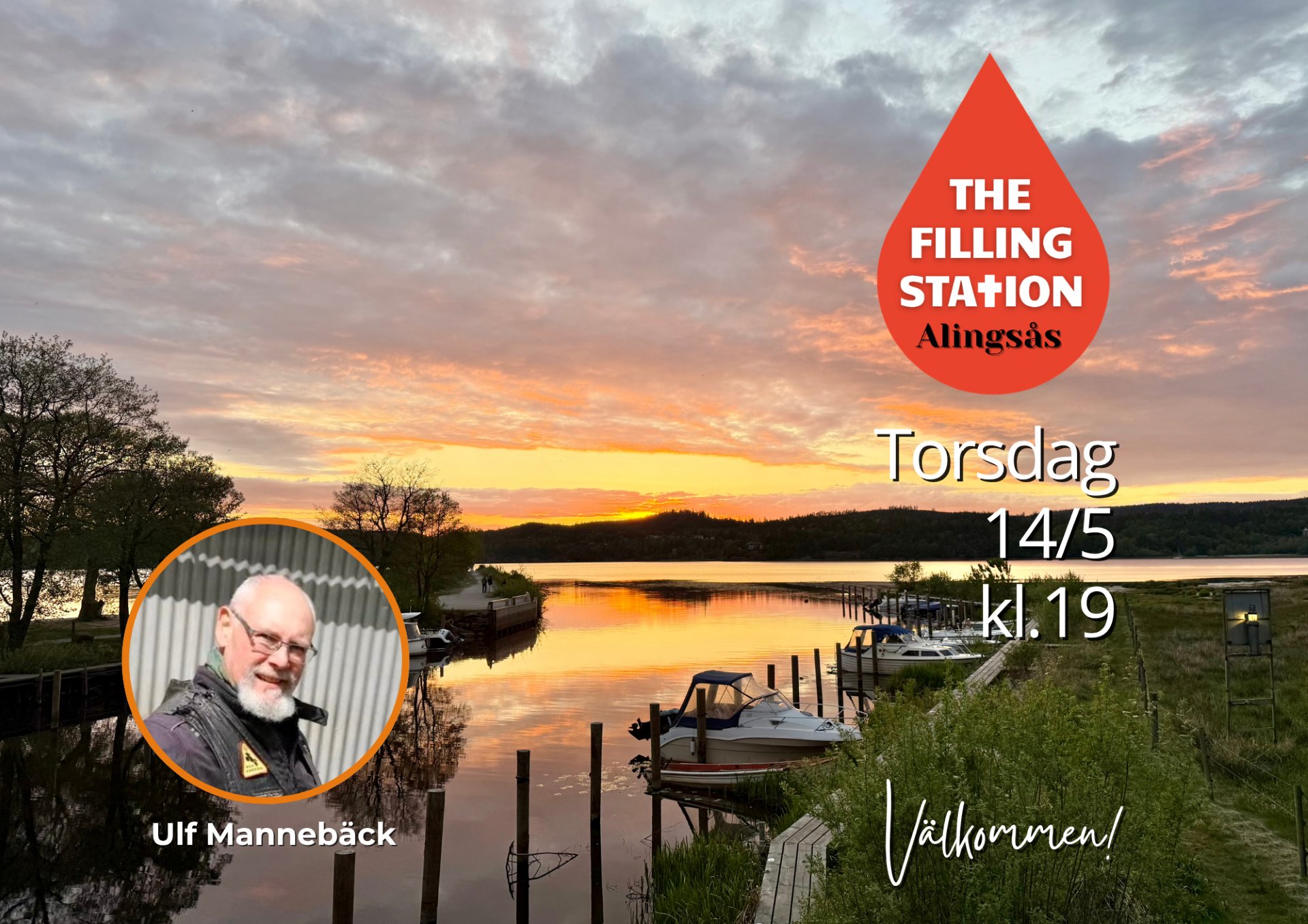 14/5 19:00 Välkommen till Filling Station med Ulf Mannebäck.