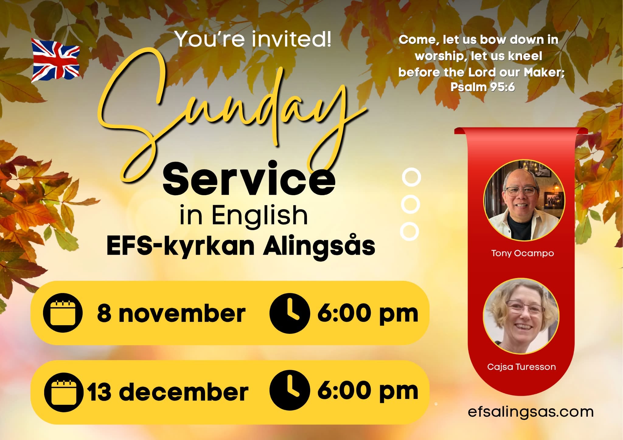 8/11 18:00 Welcome to a service in English.